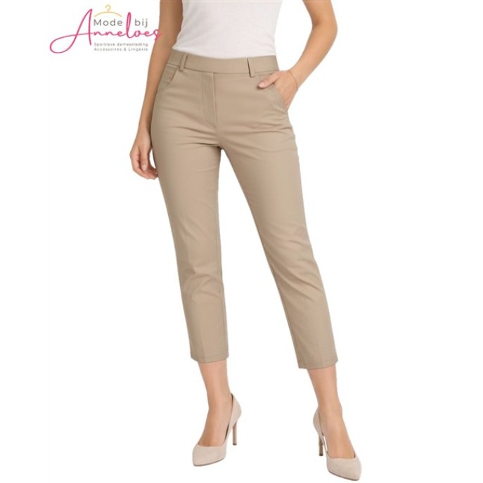 Leona Per Donna Broek Lucia 3/4 lengte 261.16.02 Zand